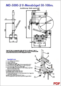 MD-5000-2 Messbügel Katalog B